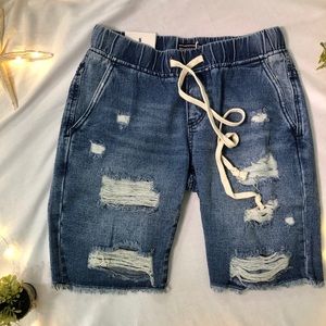 Denim Capris